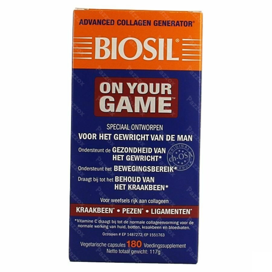 Biosil On Your Game Caps 180