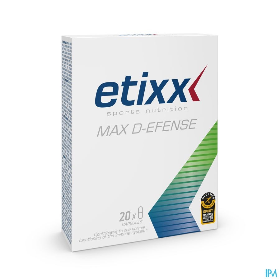 Etixx Max D-efense 20 Capsules