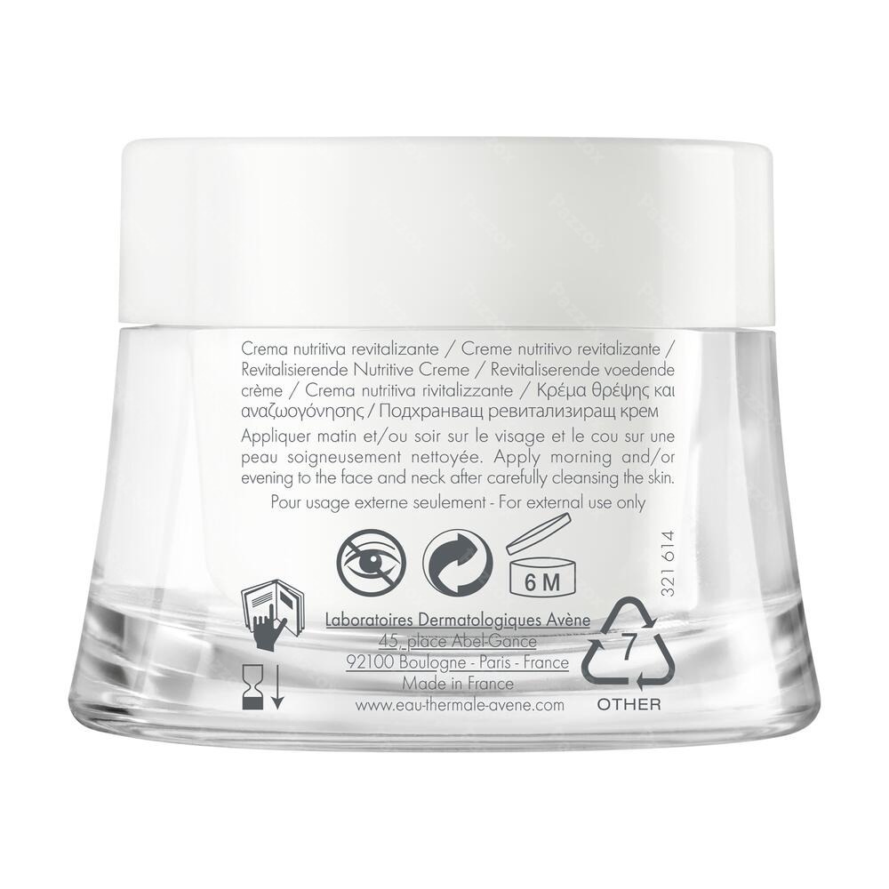 Avène Les Essentiels Revialiserende Voedende Crème 50ml