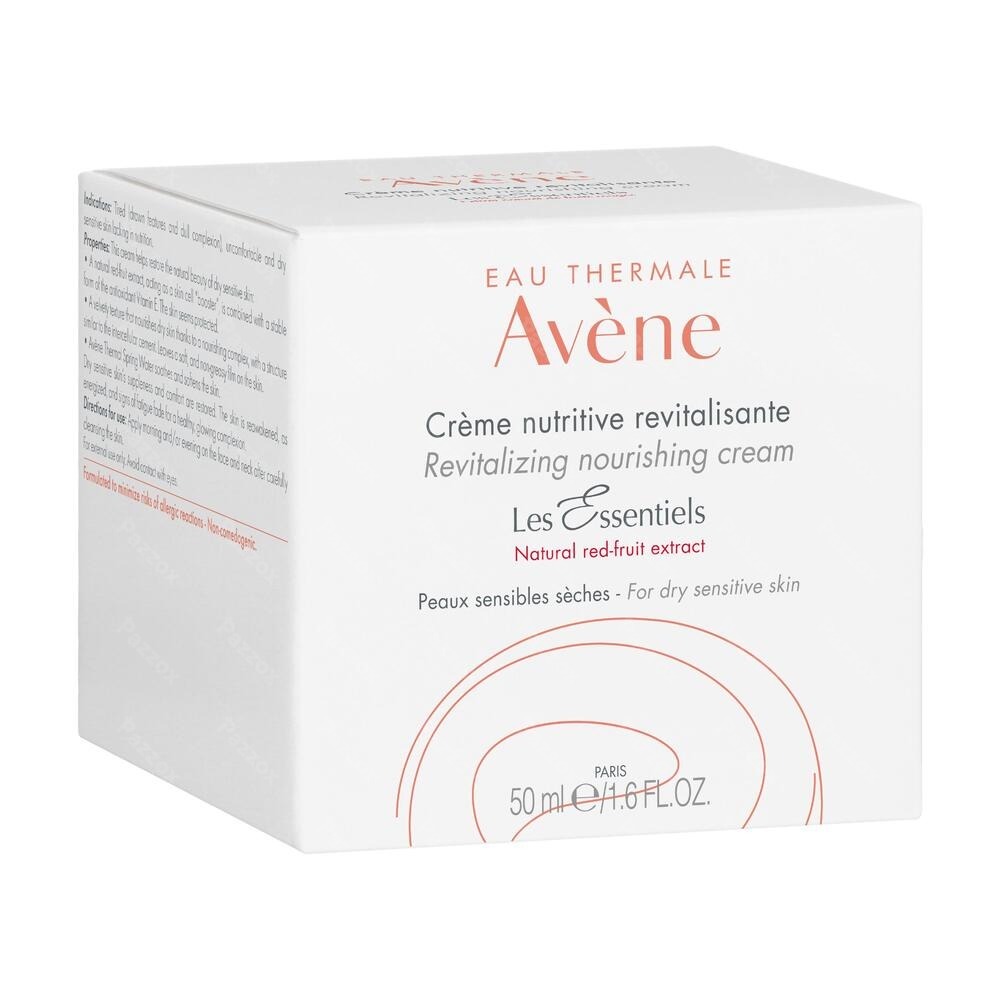 Avène Les Essentiels Revialiserende Voedende Crème 50ml