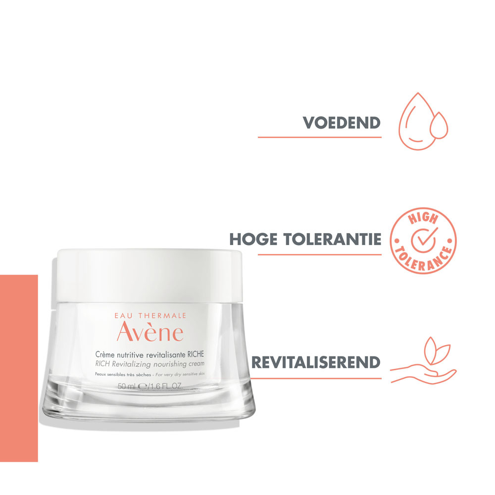 Avène Les Essentiels Rijke Revitaliserende Voedende Crème 50ml