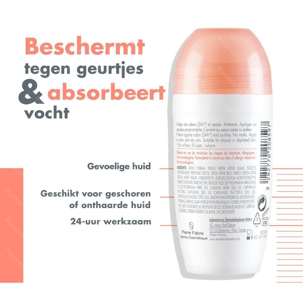 Avène Deodorant Doeltreffendheid 24u 50ml