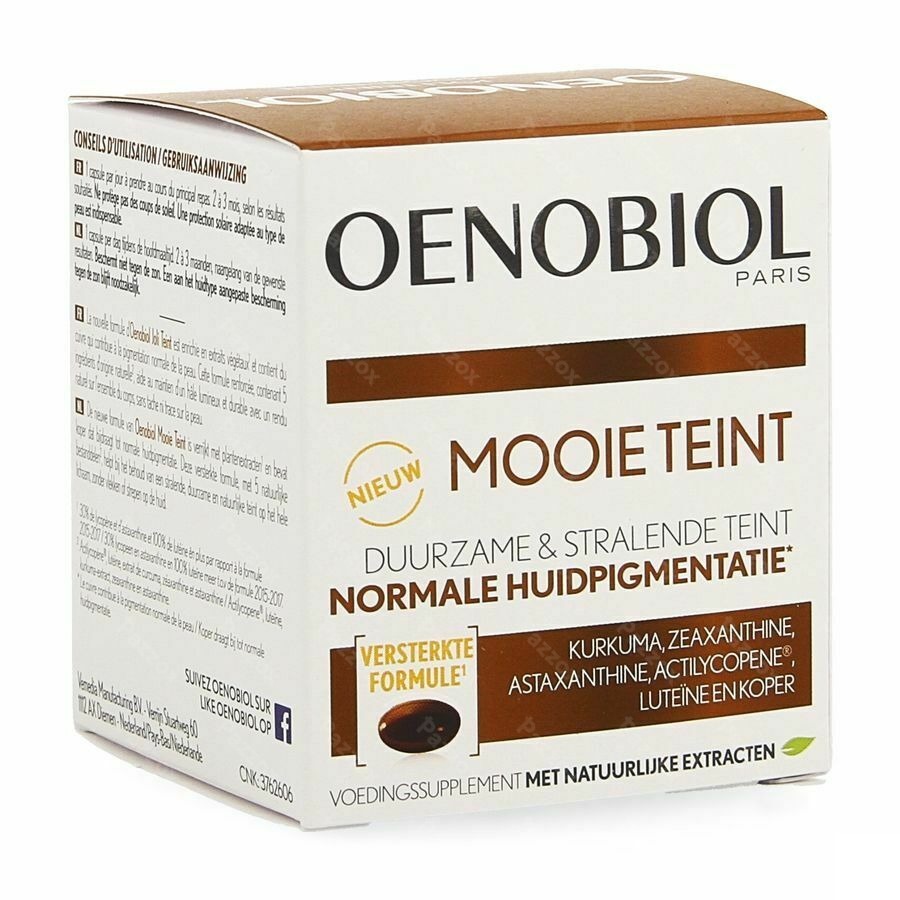 Oenobiol Mooie Teint 30 Capsules