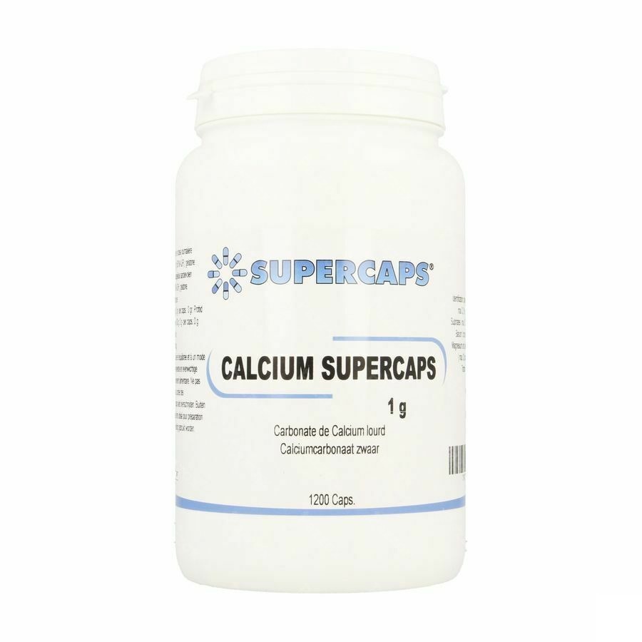 Calcium Carb. Supercaps Caps 1200x1000mg