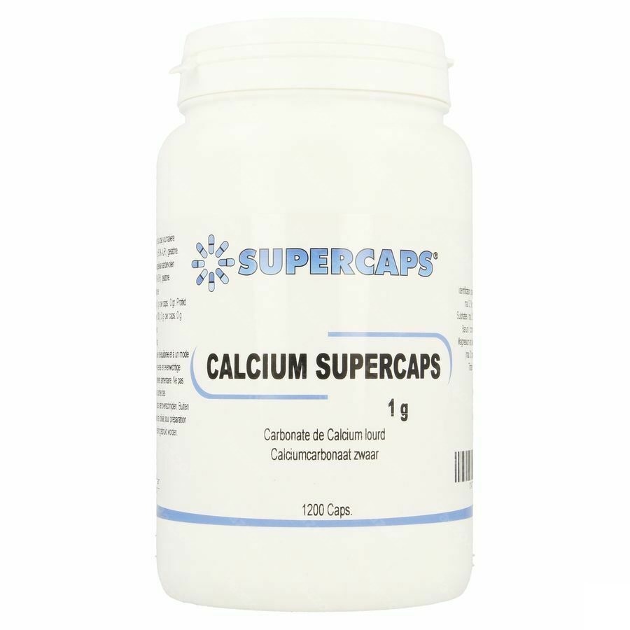 Calcium Carb. Supercaps Caps 1200x1000mg
