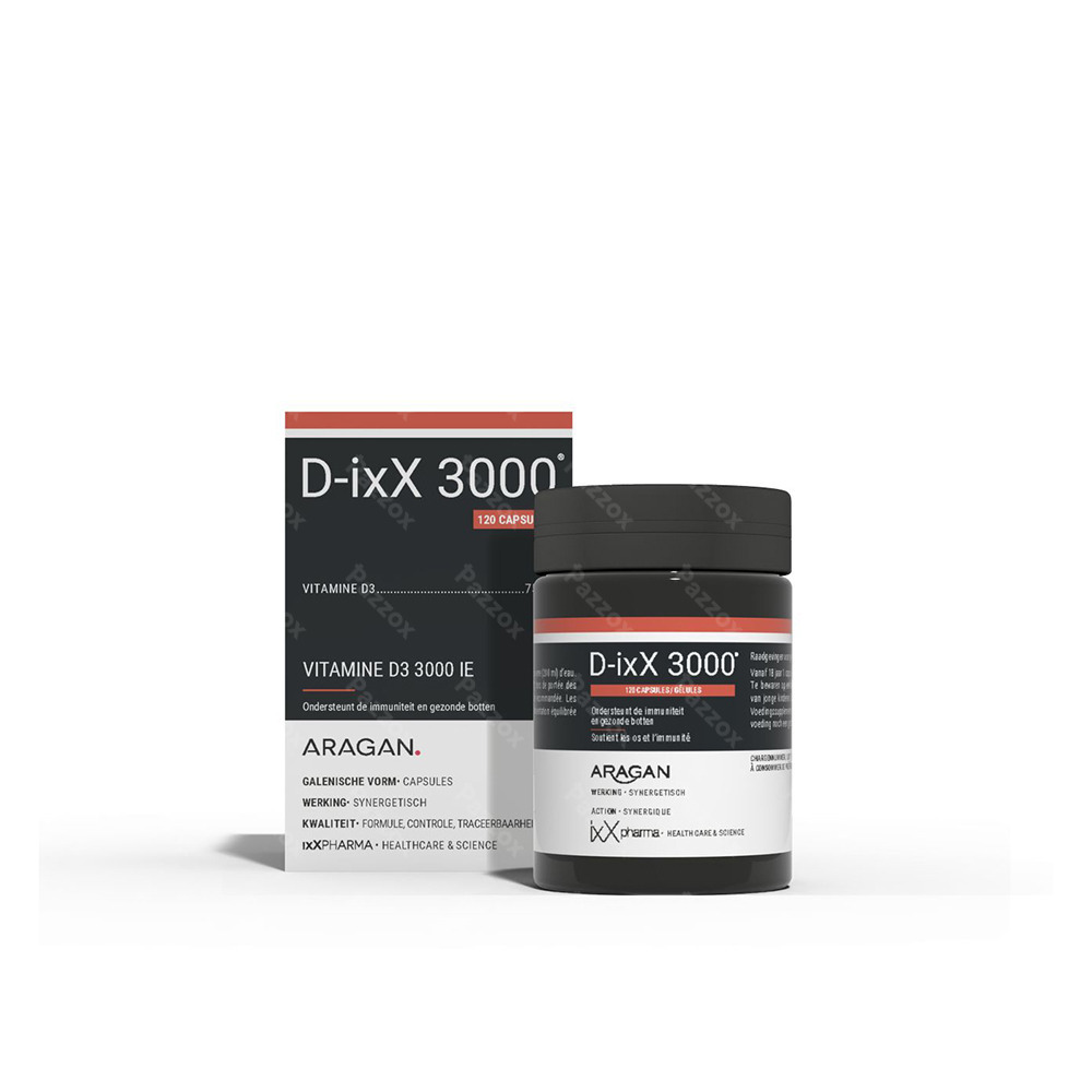 D-ixX 3000 IU 120 Capsules