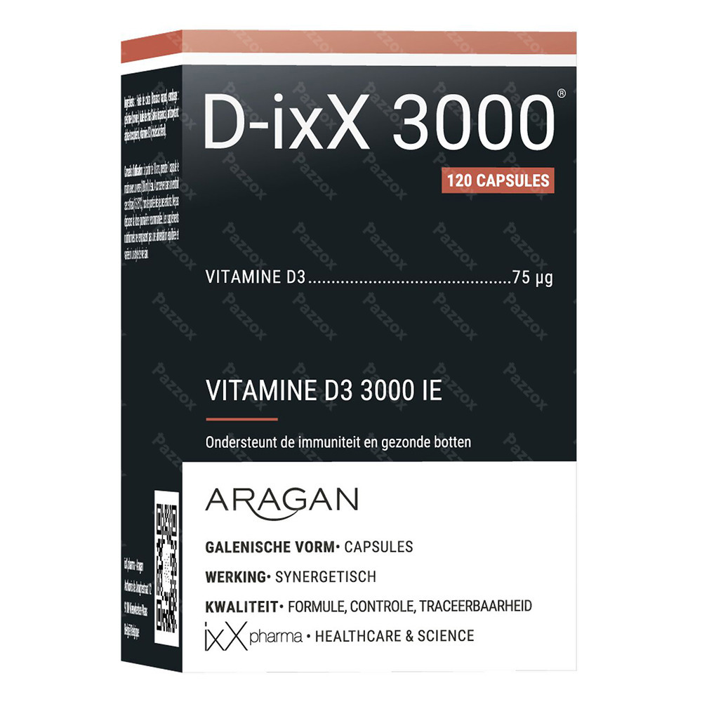 D-ixX 3000 IU 120 Capsules