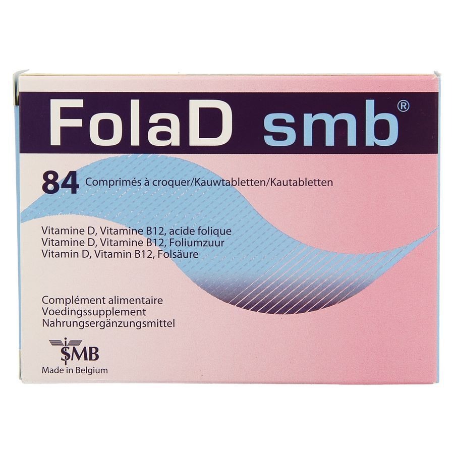 Folad Smb Kauwtabletten 84