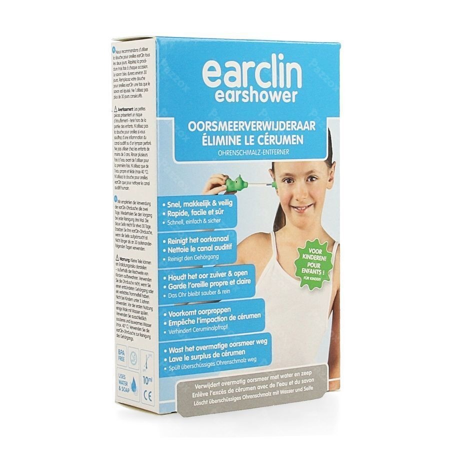 Earclin Earshower Kind Oorsmeerverwijderaar