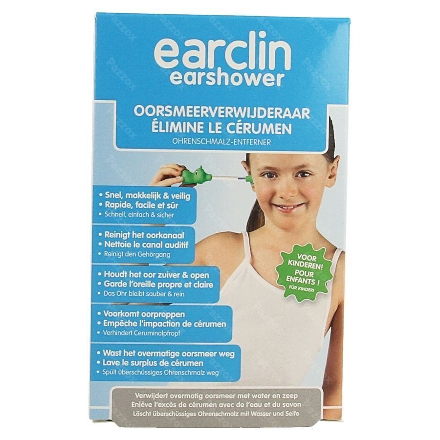 Earclin Earshower Kind Oorsmeerverwijderaar