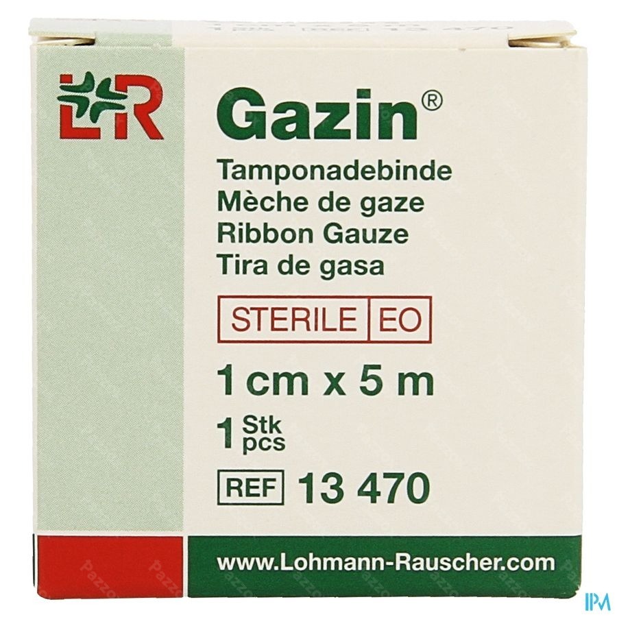 Gazin Gaaswieken Steriel Opgerold 1cmx5m