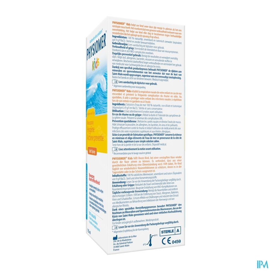 Physiomer Kids Spray 135ml