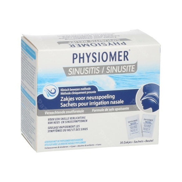 Physiomer Zeezout Neusdouche Zakjes 30
