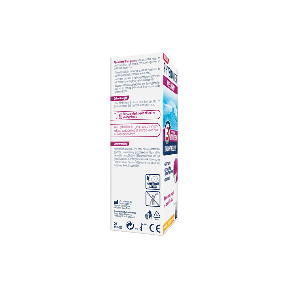Physiomer Keelpijn Spray 20ml