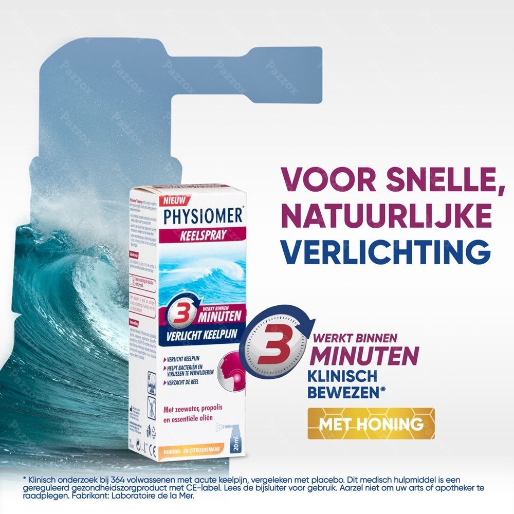 Physiomer Keelpijn Spray 20ml