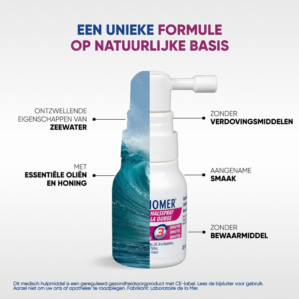 Physiomer Keelpijn Spray 20ml