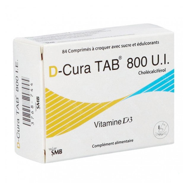 D-cura Tab 800 Kauwtabletten 84
