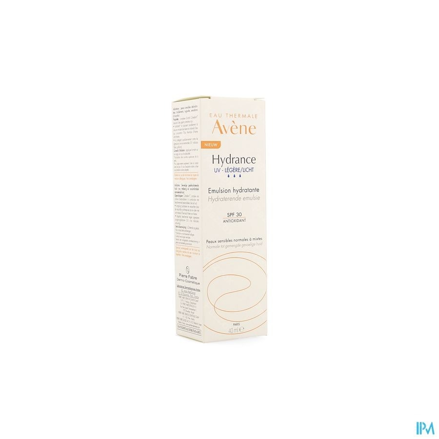 Avène Hydrance Uv Licht Hydraterende Emulsie 40ml