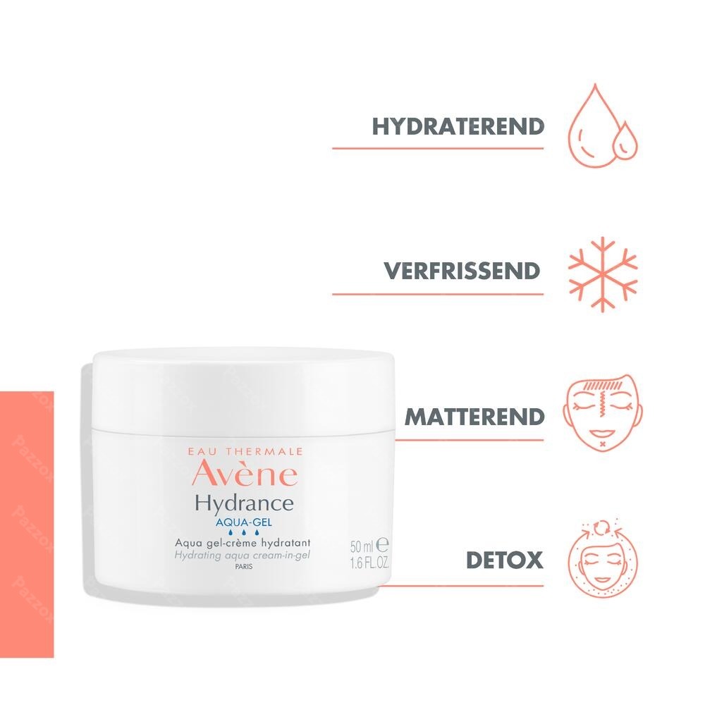 Avène Hydrance Aqua Gel Hydraterende Crème 50ml