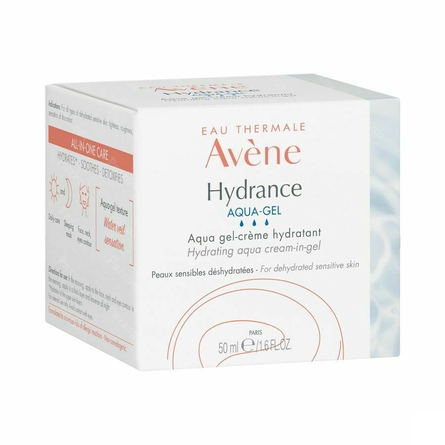 Avène Hydrance Aqua Gel Hydraterende Crème 50ml