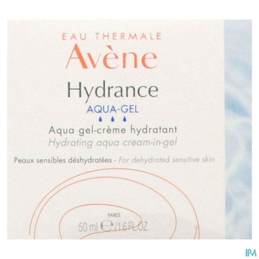 Avène Hydrance Aqua Gel Hydraterende Crème 50ml