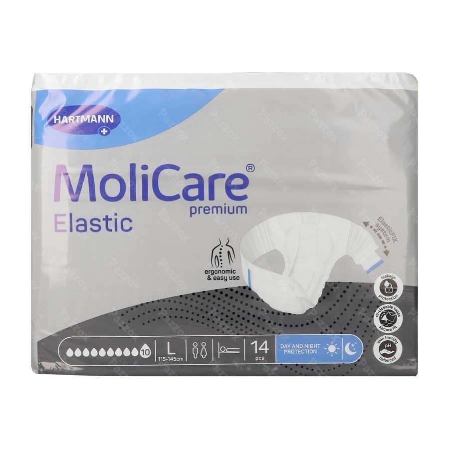 Molicare Pr Elastic 10drops l 14 P/s