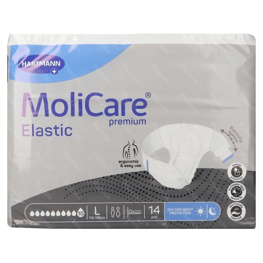 Molicare Pr Elastic 10drops l 14 P/s