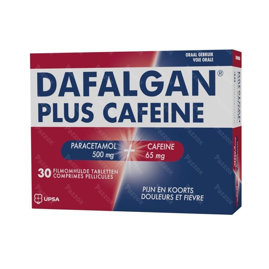 Dafalgan Plus Caffeïne 500mg/65mg 30 Tabletten