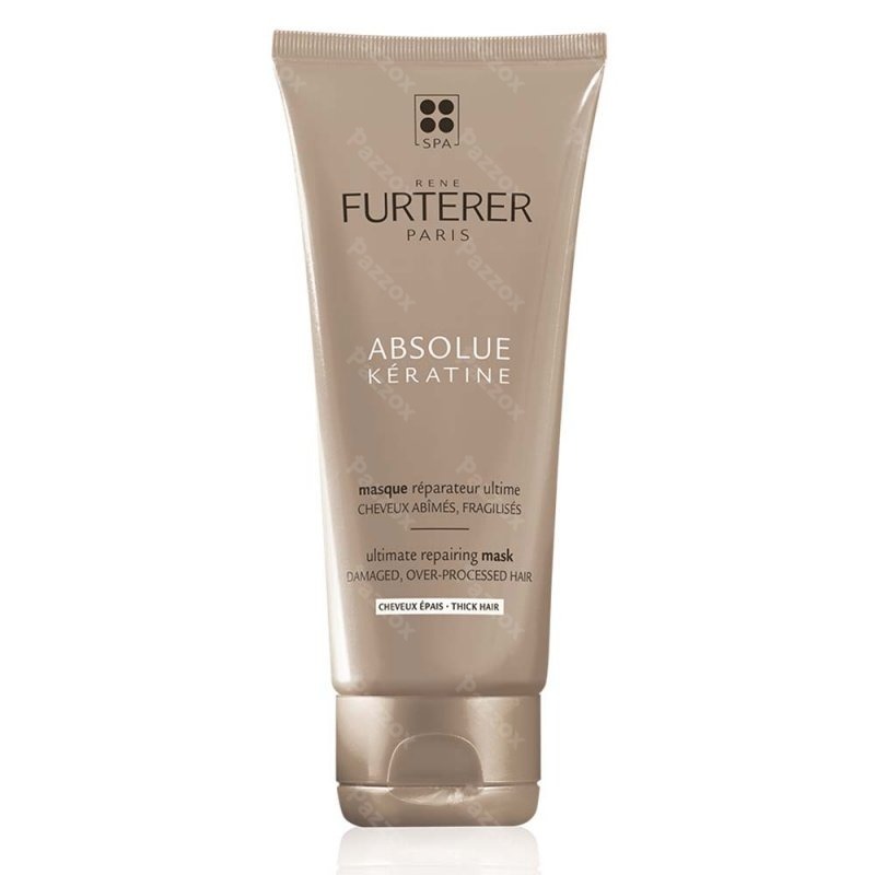 Furterer Absolue Kératine Ultiem Herstellend Masker Beschadigd - Broos haar 100ml
