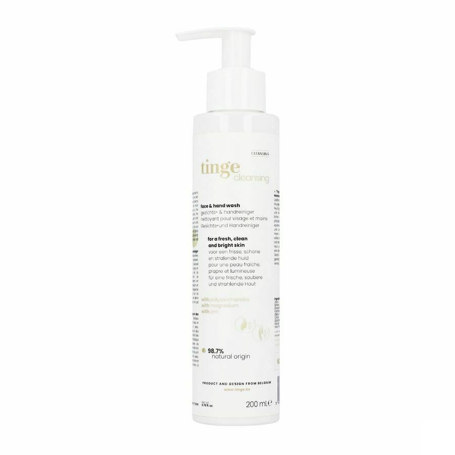 Tinge Cleansing Gezicht en Handen 200ml