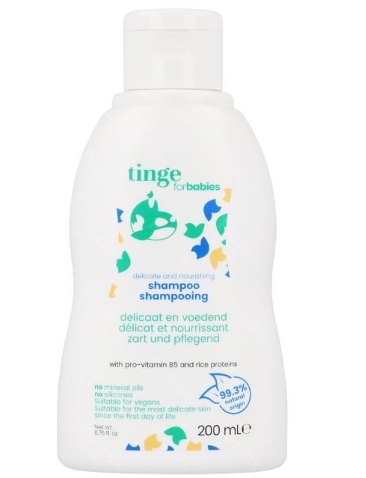 Tinge Baby Shampoo Delicaat en Voedend 200ml