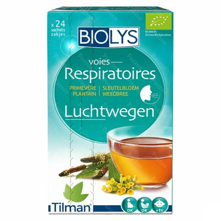 Biolys Sleutelbloem Weegbree Sach 24