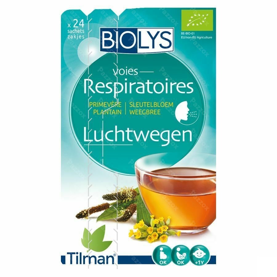 Biolys Sleutelbloem Weegbree Sach 24