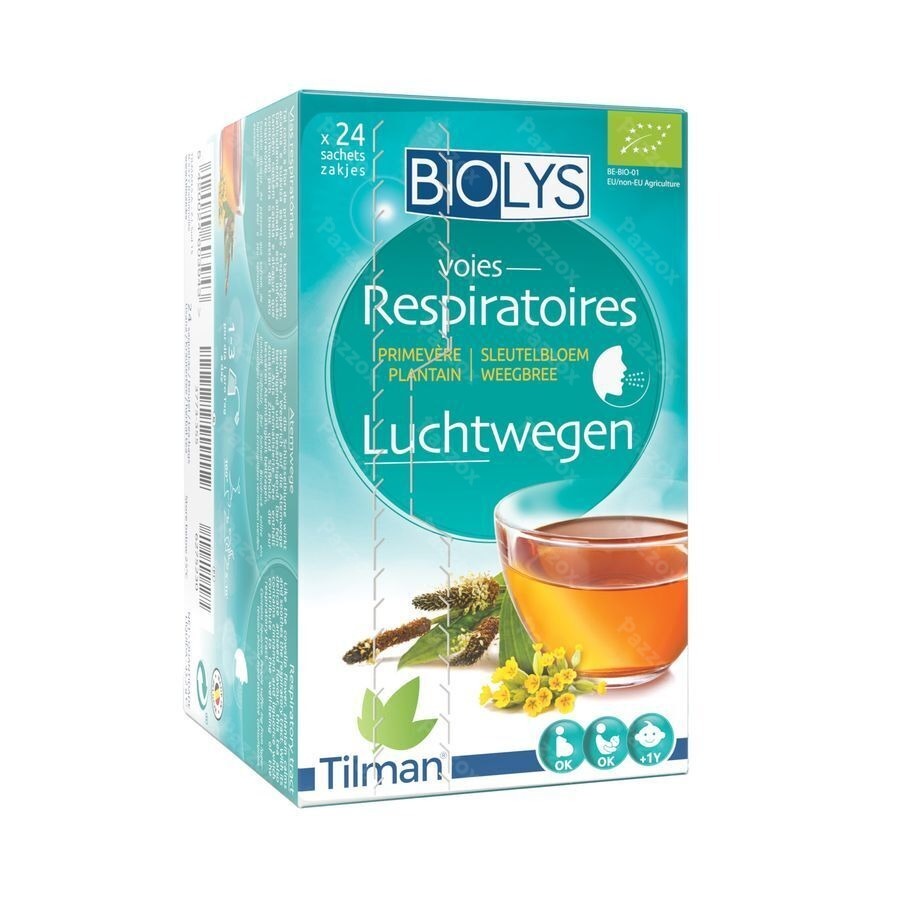 Biolys Sleutelbloem Weegbree Sach 24