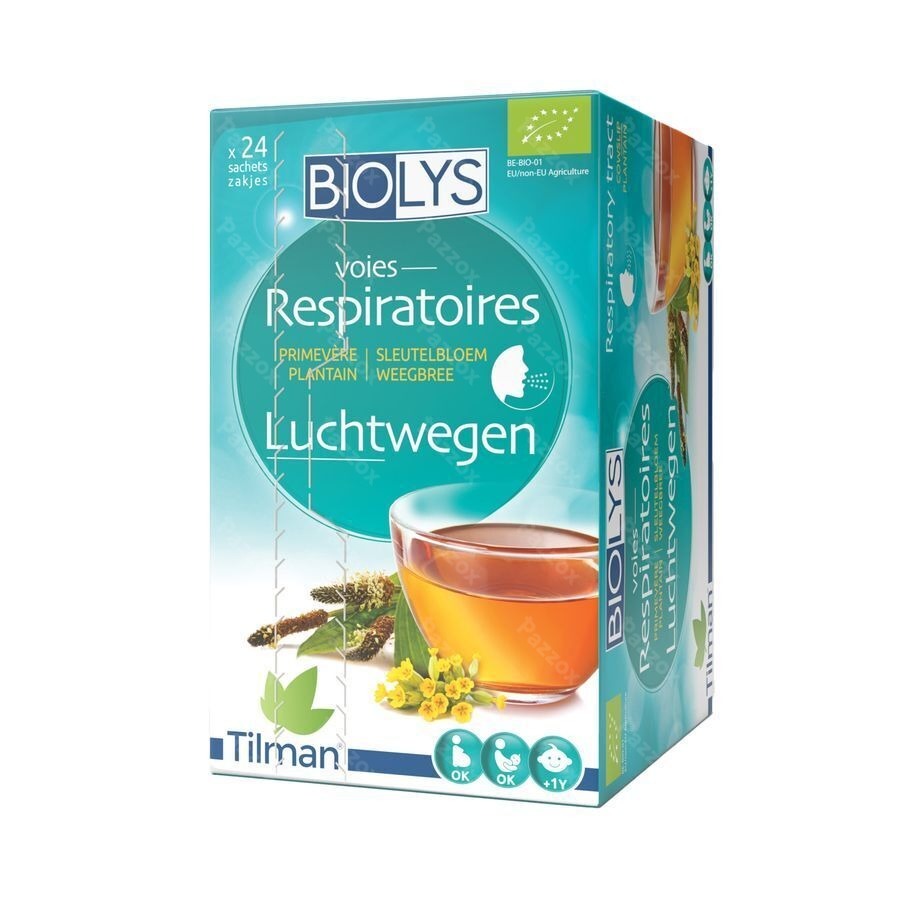 Biolys Sleutelbloem Weegbree Sach 24
