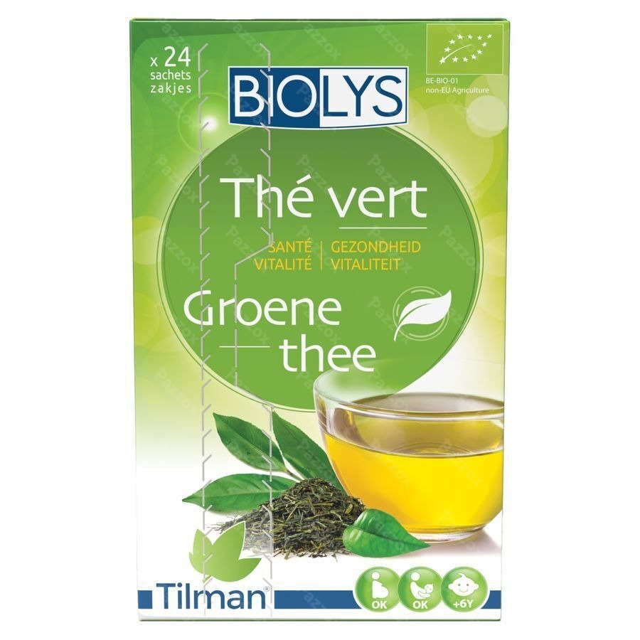 Biolys Groene Thee Sach 24