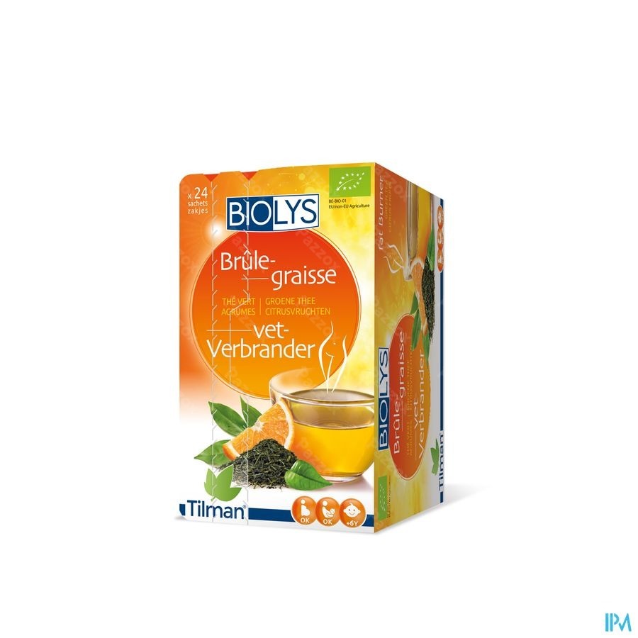 Bioly Groene Thee Citroenvruchten 24 Zakjes