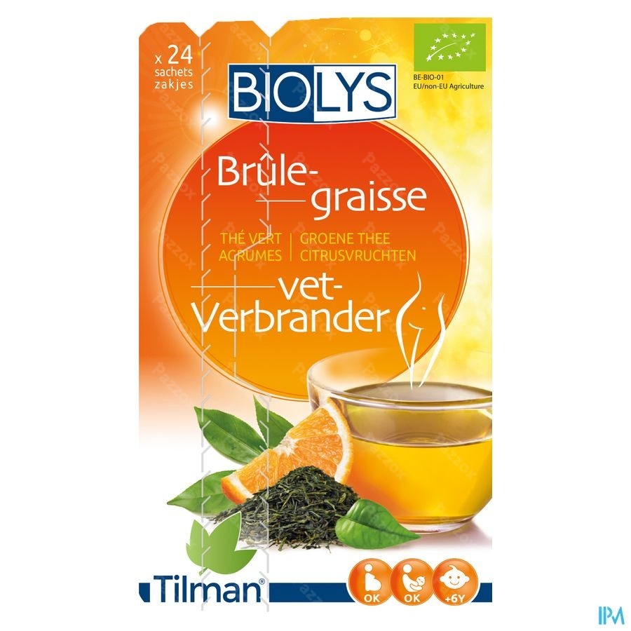 Bioly Groene Thee Citroenvruchten 24 Zakjes
