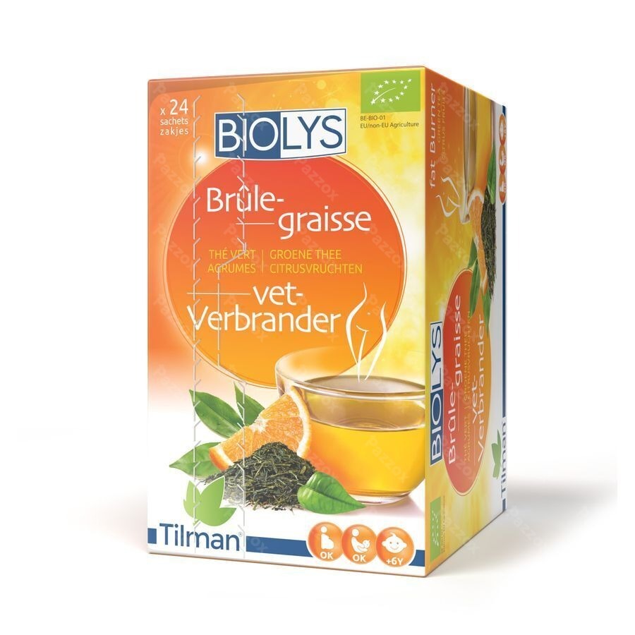 Bioly Groene Thee Citroenvruchten 24 Zakjes