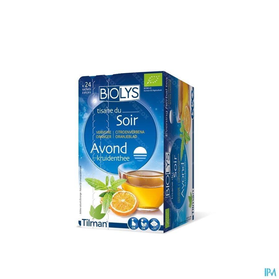 Biolys Citroenverbena Oranjeblad Sach 24