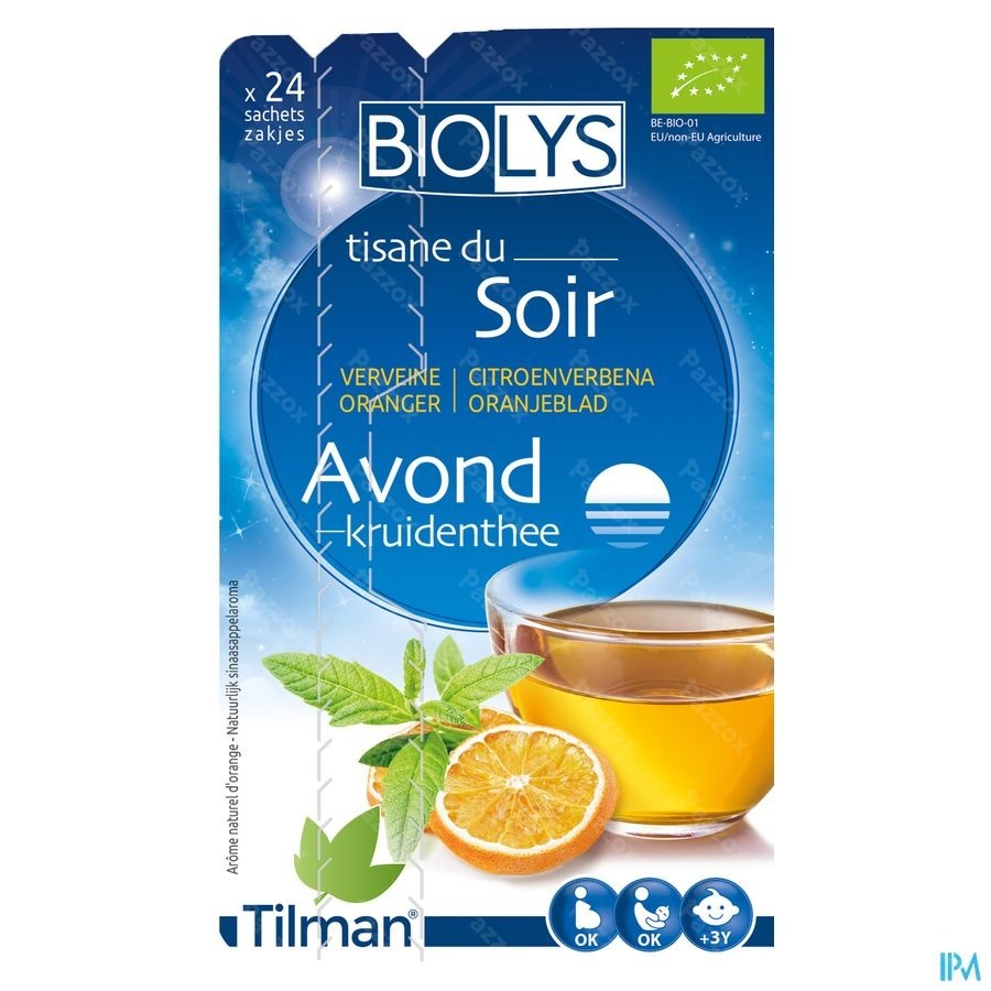 Biolys Citroenverbena Oranjeblad Sach 24