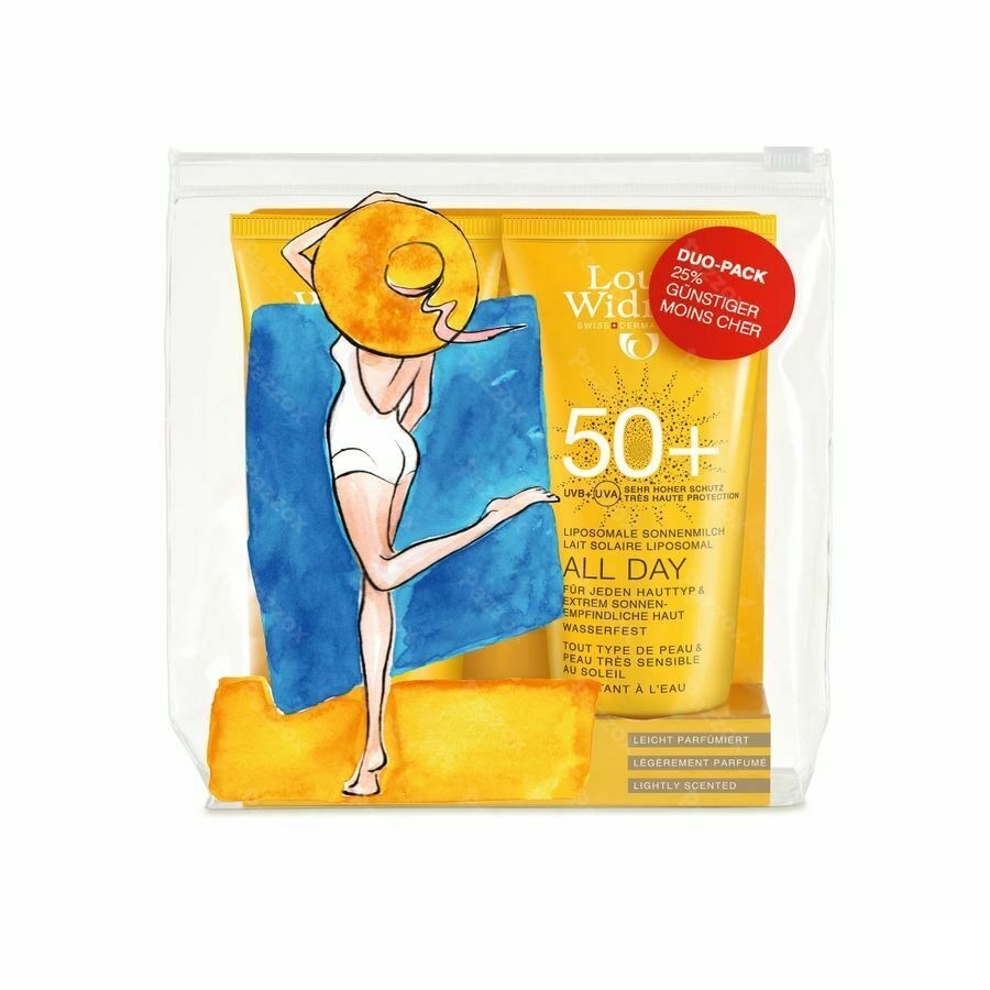 Louis Widmer Sun All Day 50+ Duo Zonder Parfum