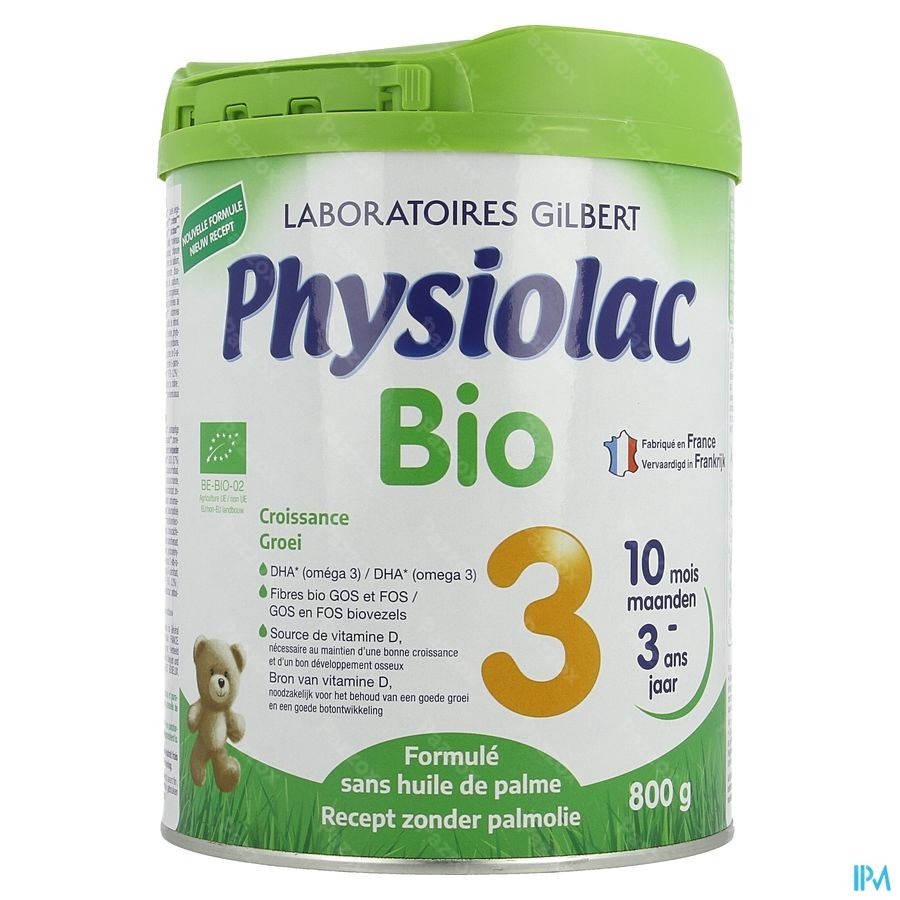 Physiolac Bio 3 Poedermelk Nf 800g