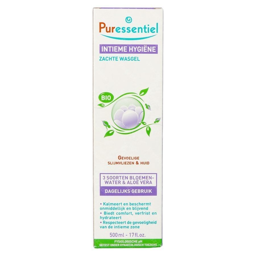 Puressentiel Intieme Hyg. Zachte Wasgel Bio 500ml
