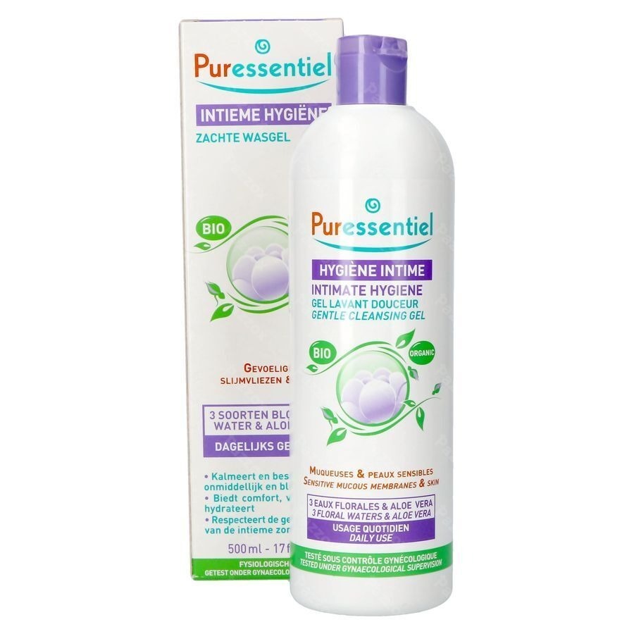 Puressentiel Intieme Hyg. Zachte Wasgel Bio 500ml