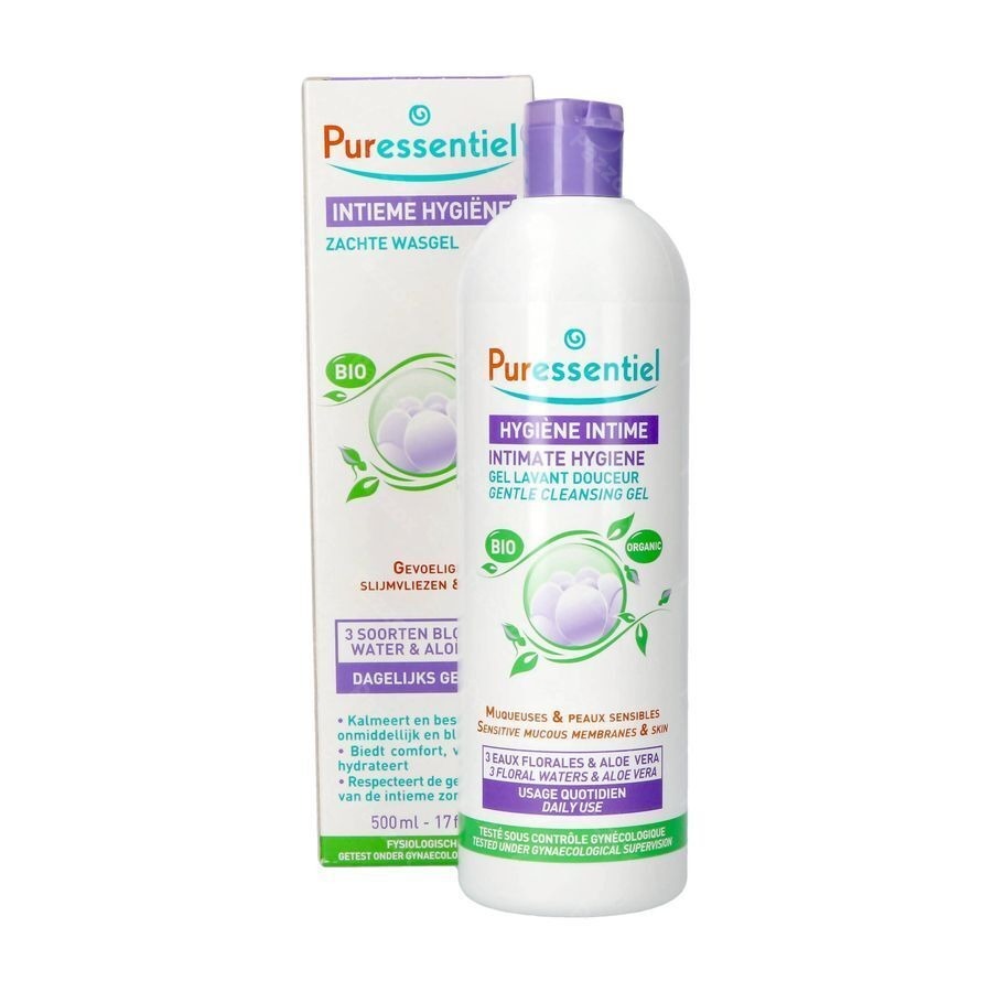 Puressentiel Intieme Hyg. Zachte Wasgel Bio 500ml
