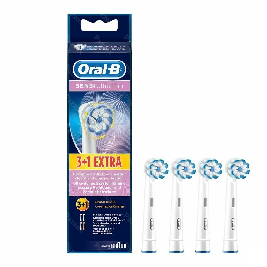 Oral-b Refill Eb60 Sensitive 3+1 Ct