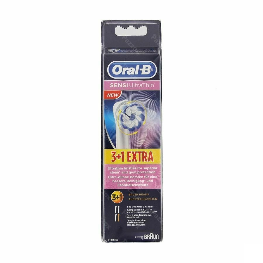 Oral-b Refill Eb60 Sensitive 3+1 Ct