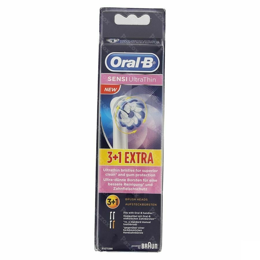 Oral-b Refill Eb60 Sensitive 3+1 Ct