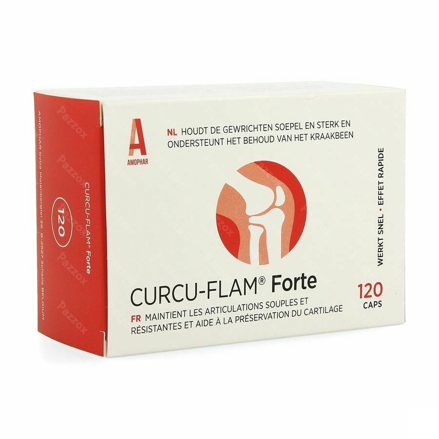 Curcu-Phar Forte Voedingssupplement Spieren en Gewrichten 120 Tabletten
